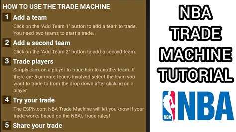 nba trade machine|Iba pa.